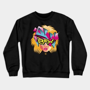 Becky Lynch Bex Big Face 80's Neon Crewneck Sweatshirt